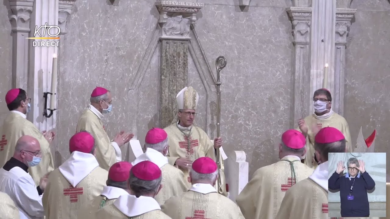Messe d'installation du nouvel archevêque de Lyon