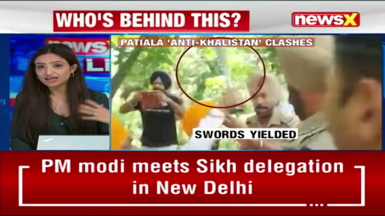 Anti-Khalistan Protest Turns Violent | Who's Behind Patiala Clash? | NewsX