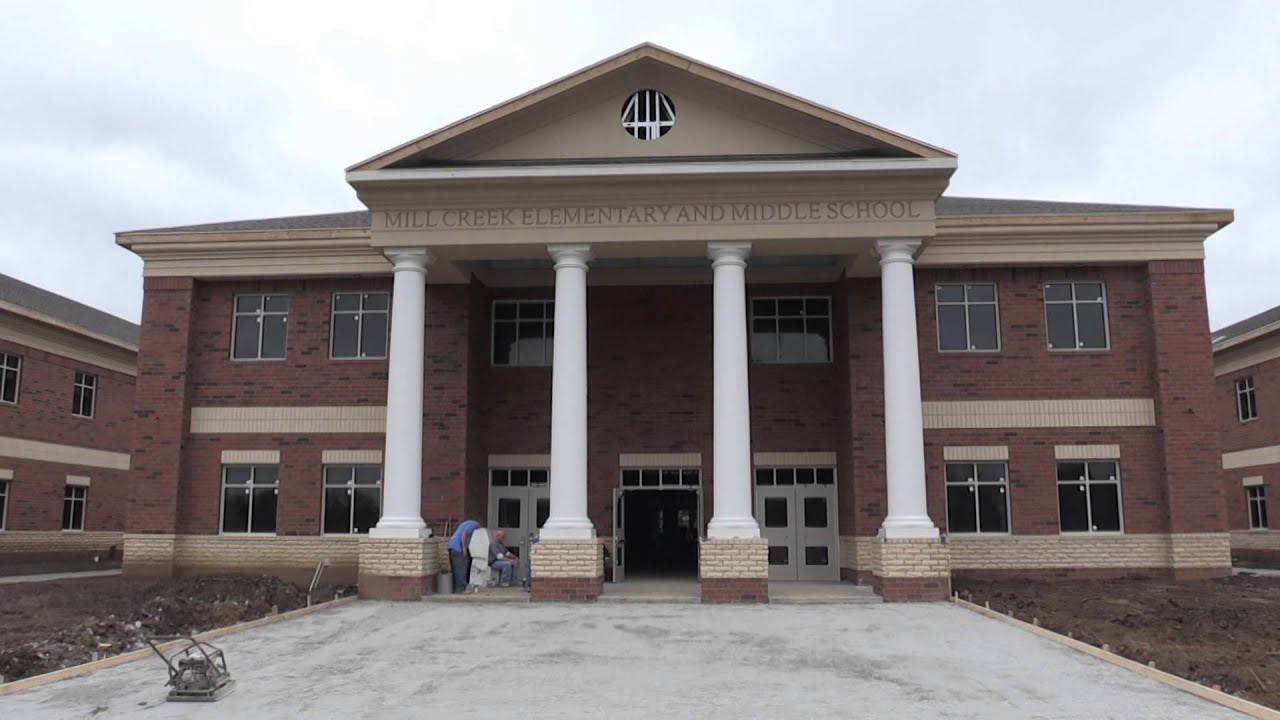 Construction Tour of Mill Creek Elementary School