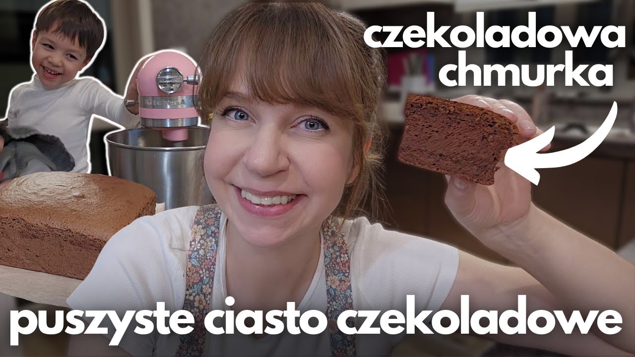 Najbardziej puszyste ciasto czekoladowe! Lekkie jak chmurka i proste - Castella czekoladowa