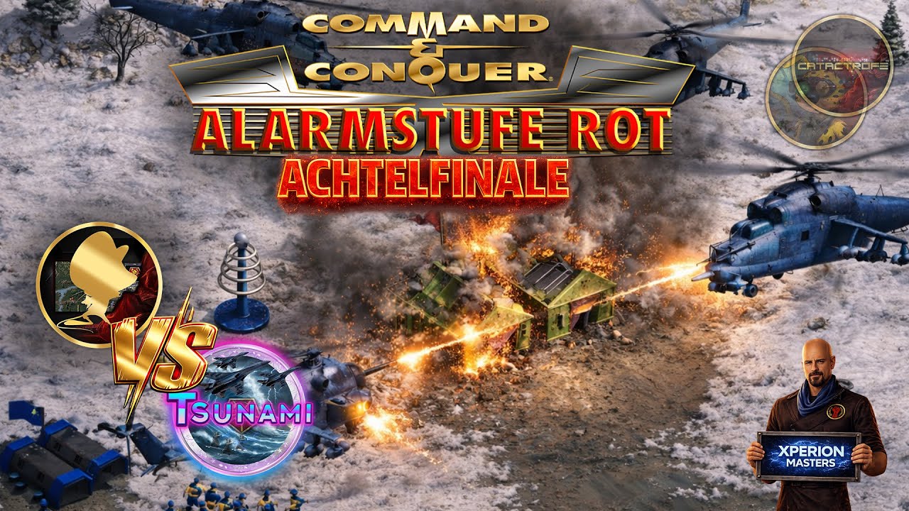 🚨 RED ALERT!  CHRIS P.CHIKIN VS TSUNAMI |🚨C&C RED ALERT XP MASTERS  @XPERION_DE