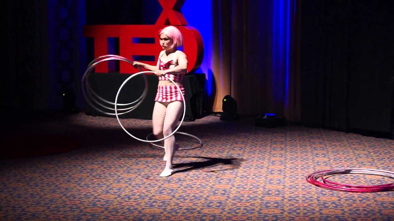 Dizzy Lizzy's charming confections - amazing hula hoop performance | Dizzy Lizzy | TEDxCincinnati