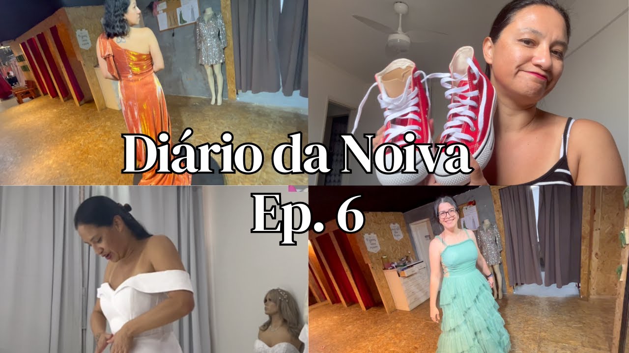VLOG: Diário da Noiva - EP. 6: Prova vestidos madrinhas | prova vestido noiva | muitas emoções
