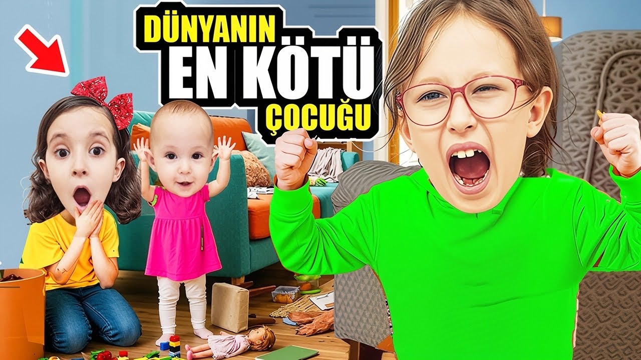 BAHAR DÜNYANIN EN KÖTÜ ÇOCUĞUYLA BİR GÜN GEÇİRDİ !! ÇILDIRDI !! 