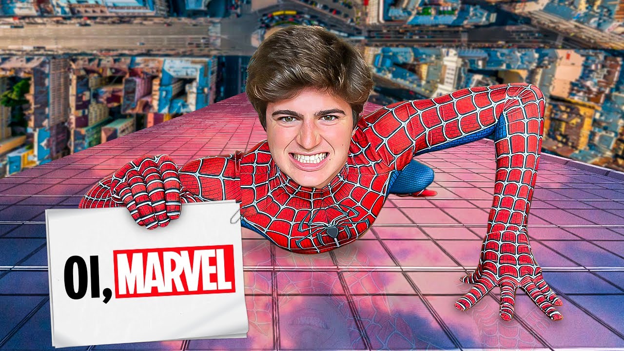 VIREI O NOVO HOMEM-ARANHA DA MARVEL!