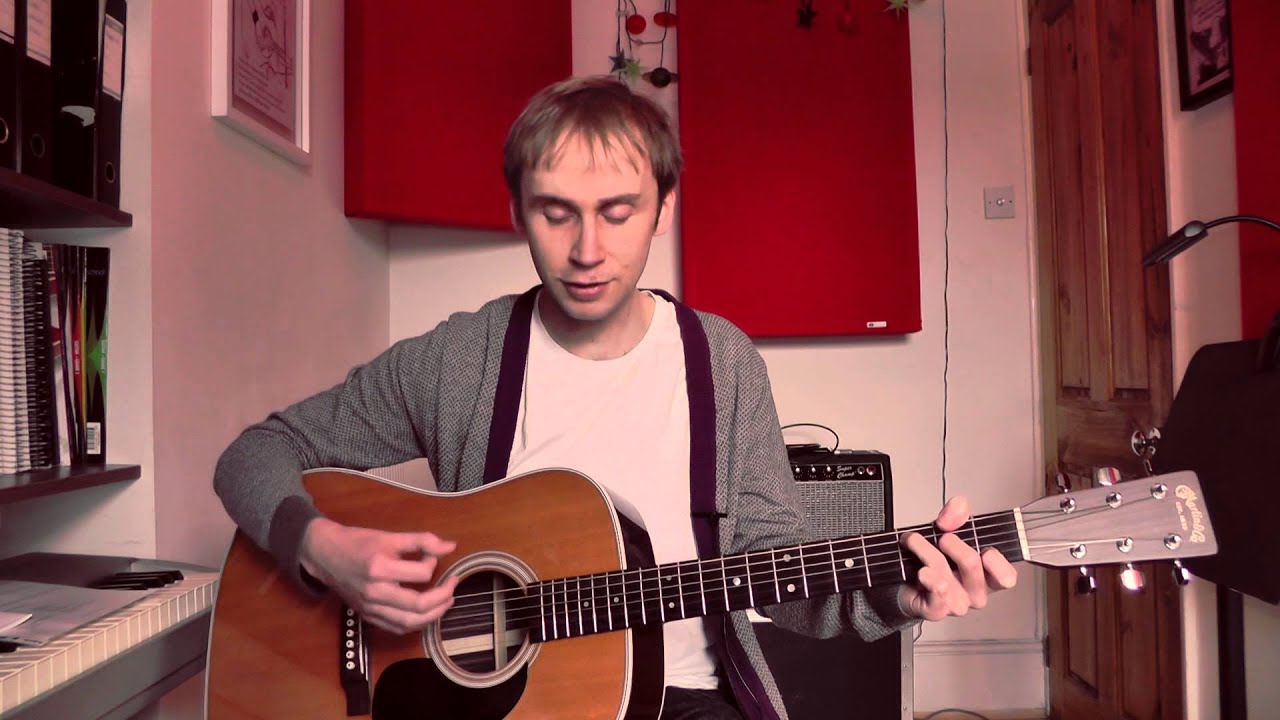 27. How To Play I'm Only Sleeping by The Beatles. Beginner's Guitar Lesson.