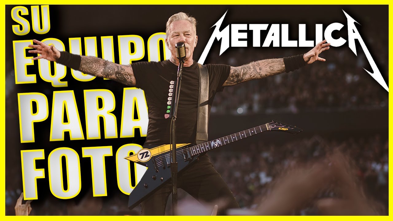 🤟 🎸 ¿Cómo hacer FOTOS DE CONCIERTOS en ESTADIOS a grupos como METALLICA?
