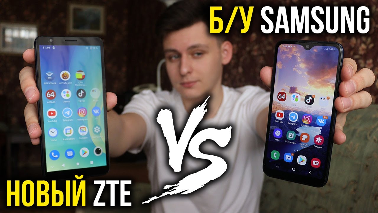 Битва бюджетников! Samsung Galaxy A01 vs ZTE Blade L210