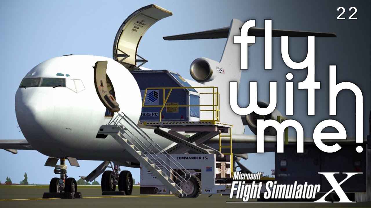 Microsoft Flight Simulator X - 727 to Nashville Part I