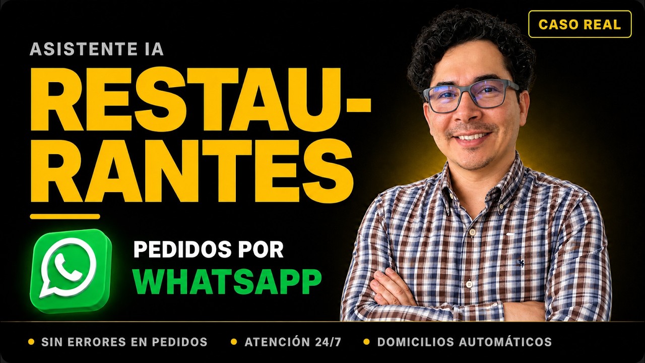 Automatización de Pedidos en WhatsApp para Restaurantes | Manychat y Google Sheets