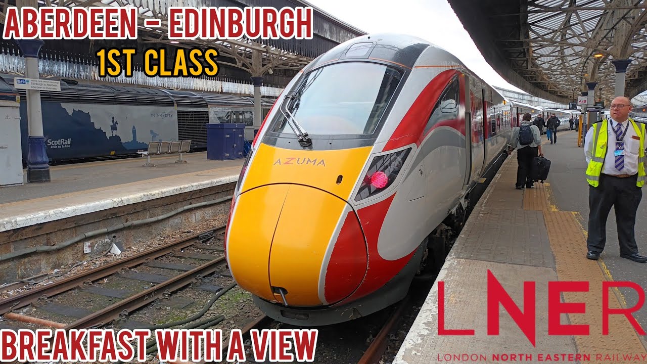 LNER Azuma First Class Review (Dish Menu - Breakfast) - LNER's Aberdeen Northern Lights Service