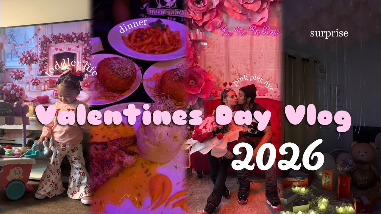 Valentines Day Vlog❤️|Welcome To My Channel! 
