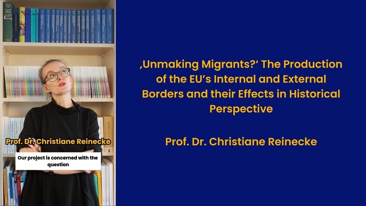 EU Borders and their Effects from a Postcolonial Perspective - With Prof. Dr. Christiane Reinecke