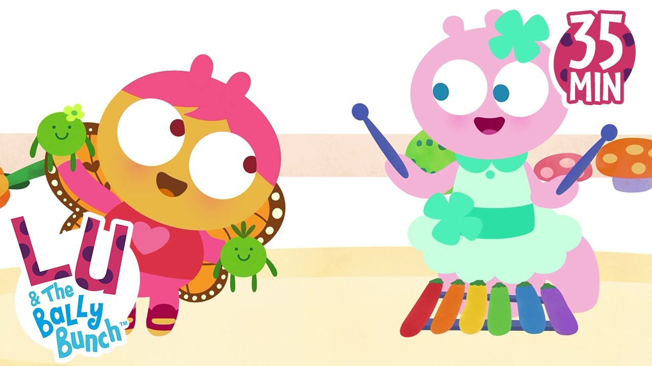 Musical Moments with Lu & Friends | Cartoons for Kids | Lu & The Bally Bunch | 9 Story Kids