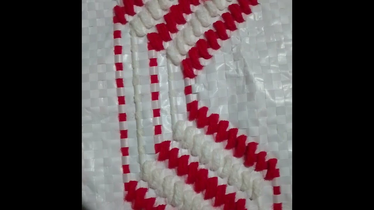 প্লাস্টিকের বস্তায় হাতের কাজ বা ডিজাইন #handcraft #handmade #Handlove#viralreel  Short video 