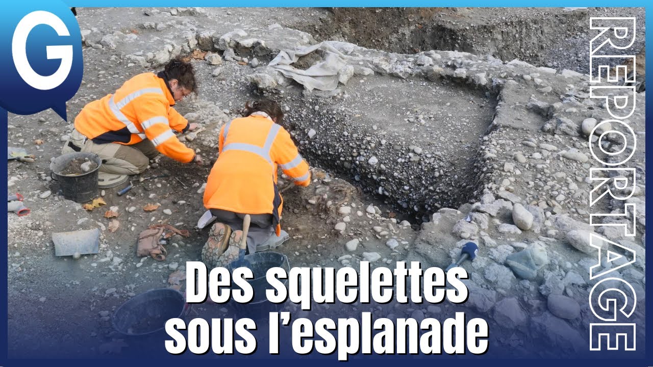 Reportage - Un site archéologique de Grenoble mis au jour ! - video
