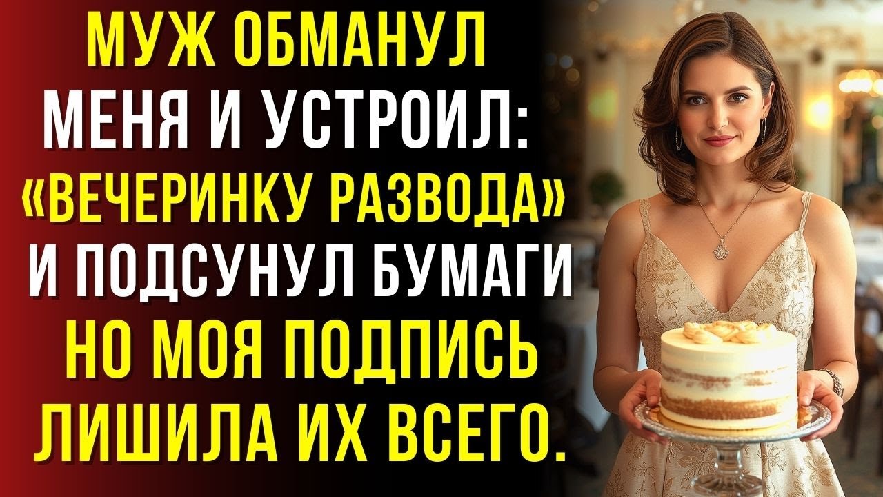 На годовщину мне устроили вечеринку «в честь развода». Мой документ их удивил…