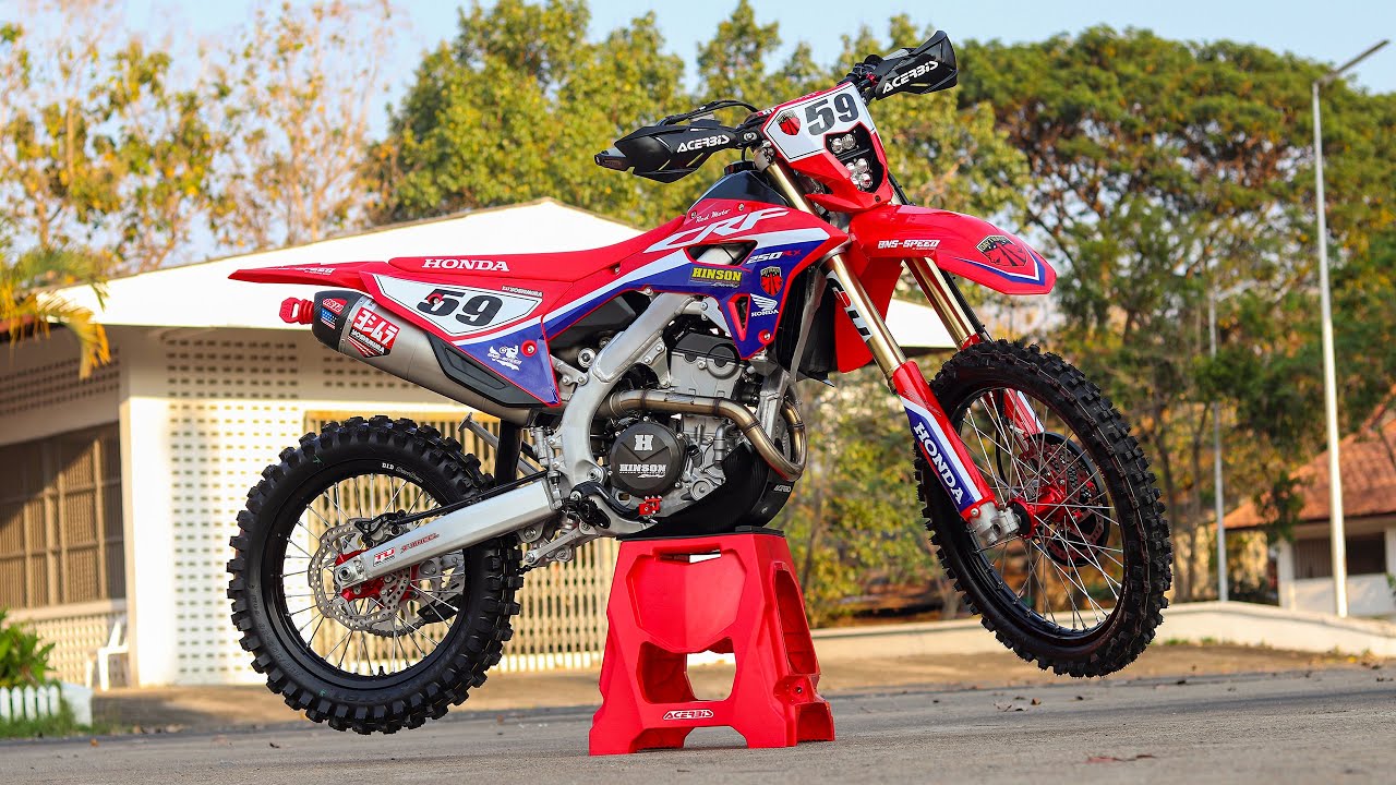 รีวิวรถเอ็นดูโร่ตัวแรง CRF250RX 2022 พร้อมของแต่งเป็นแสน