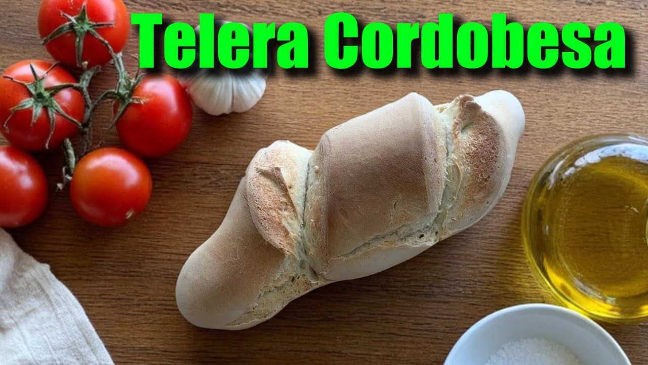 TELERA CORDOBESA AUTÉNTICA: Receta Tradicional PASO A PASO | Pan Candeal para Salmorejo