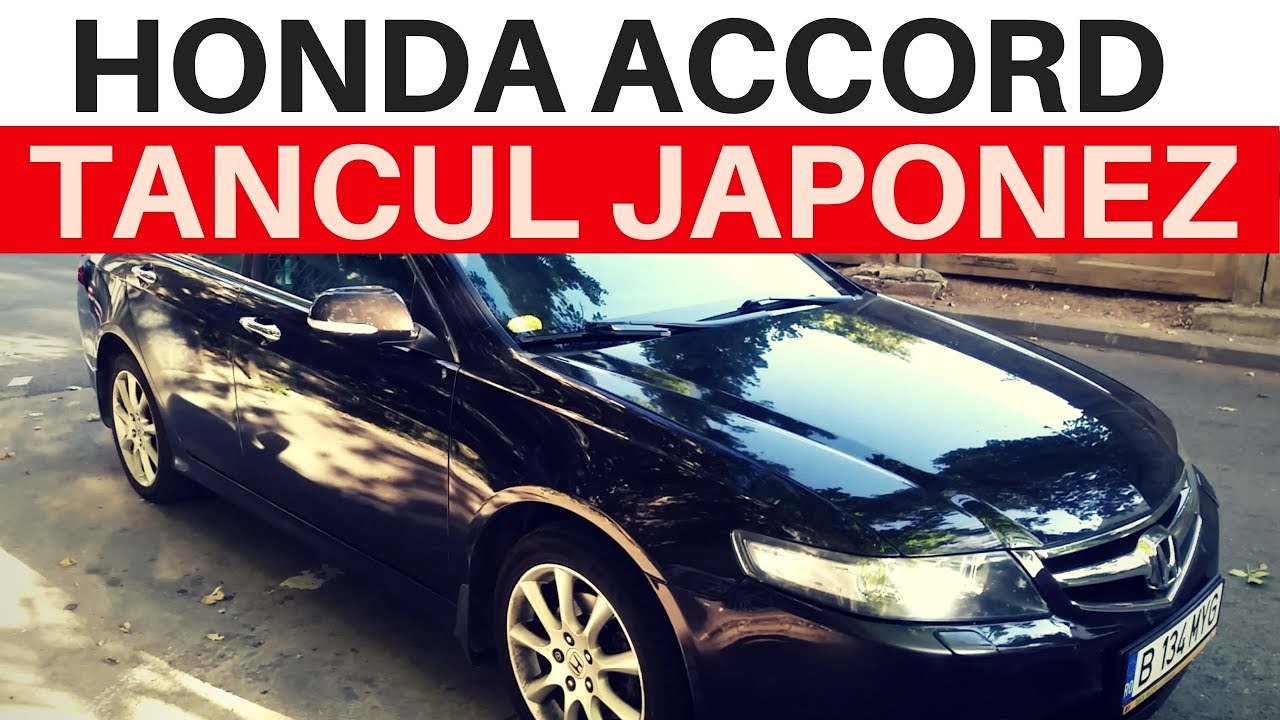 Prezentarea abonatilor: HONDA ACCORD. TANCUL JAPONEZ