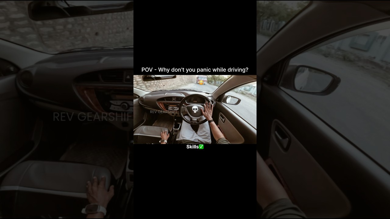 Driver ❌ Experienced Driver ✅ #driving #car #pov #automobile #motivation #skills #experience #shorts
