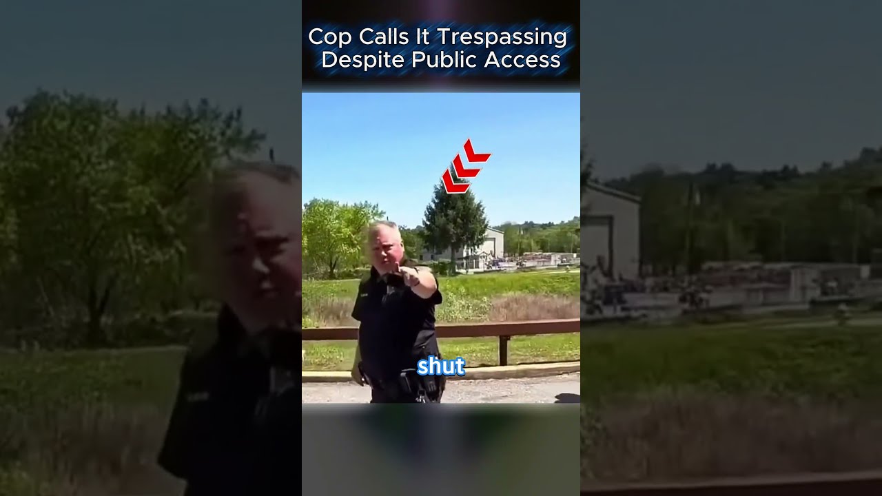 Cop Calls It Trespassing Despite Public Access