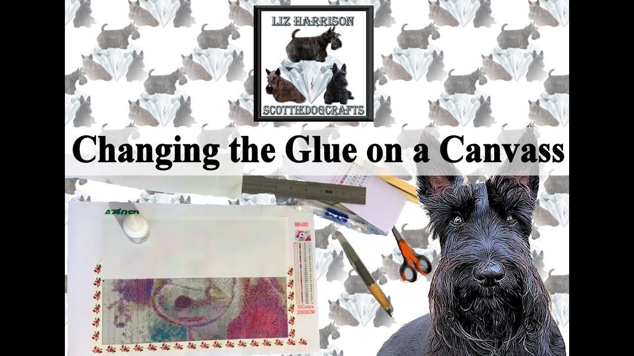 Diamond Painting | Changing Double Sided Adhesive into Poured Glue | Does is Work ???