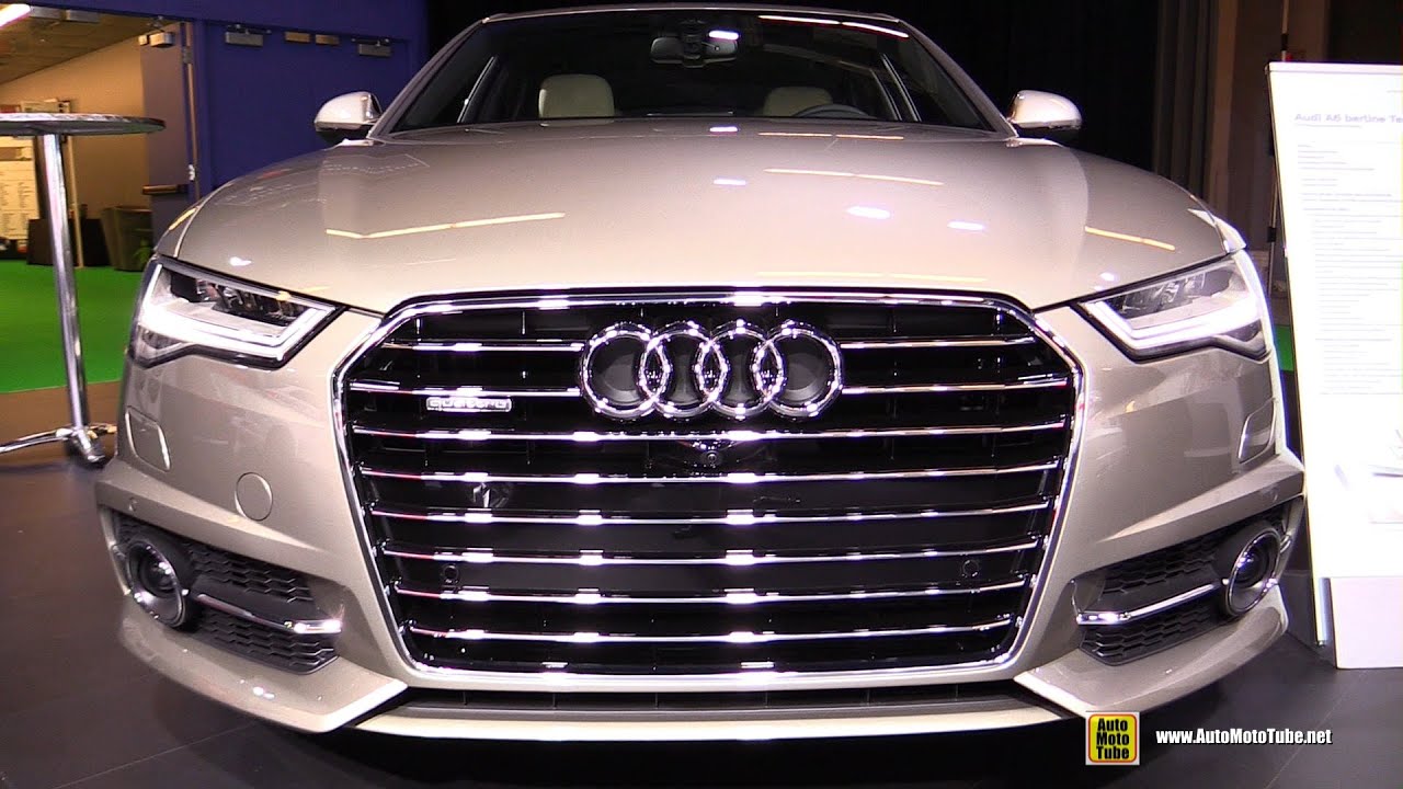 2016 Audi A6 3.0T Technik - Exterior and Interior Walkaround - 2016 Montreal Auto Show