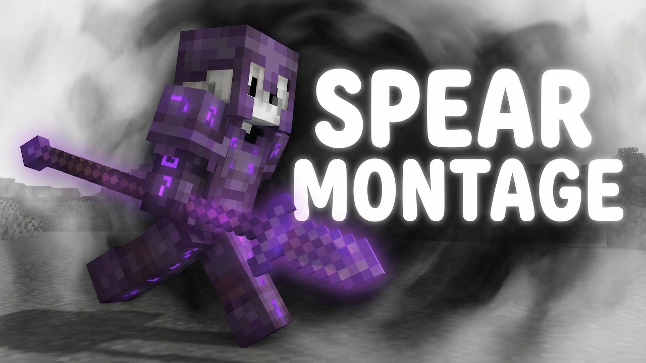 Netherite Spear PvP Montage: Unstoppable