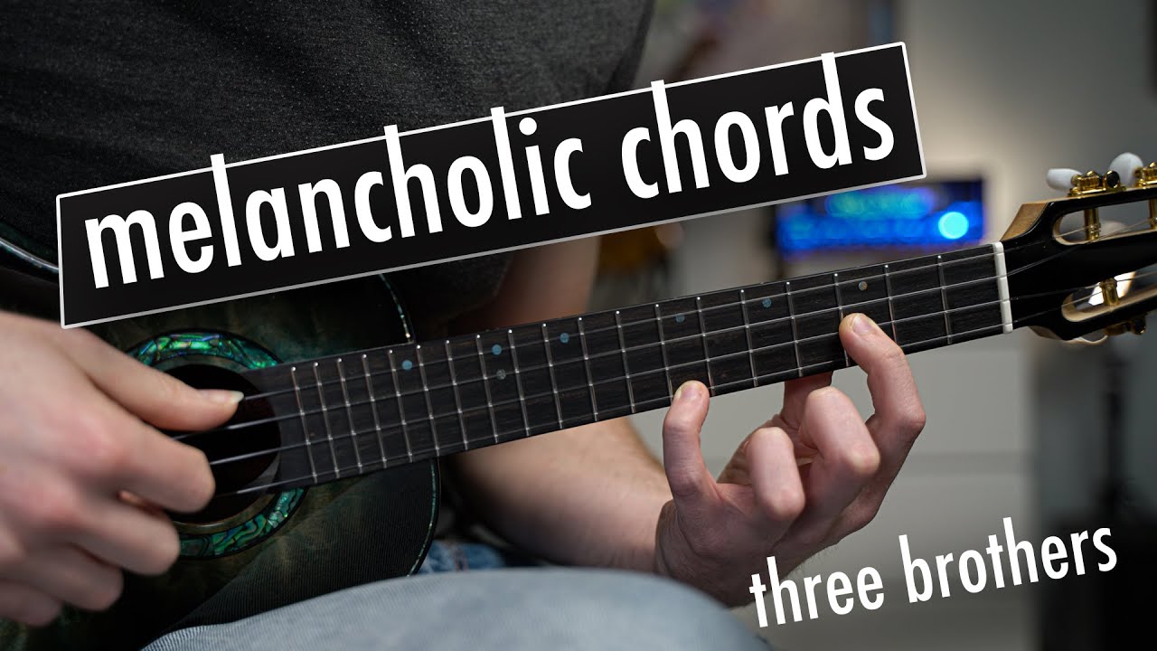 Beautiful and Melancholic Chord Progression on Ukulele (three brothers)