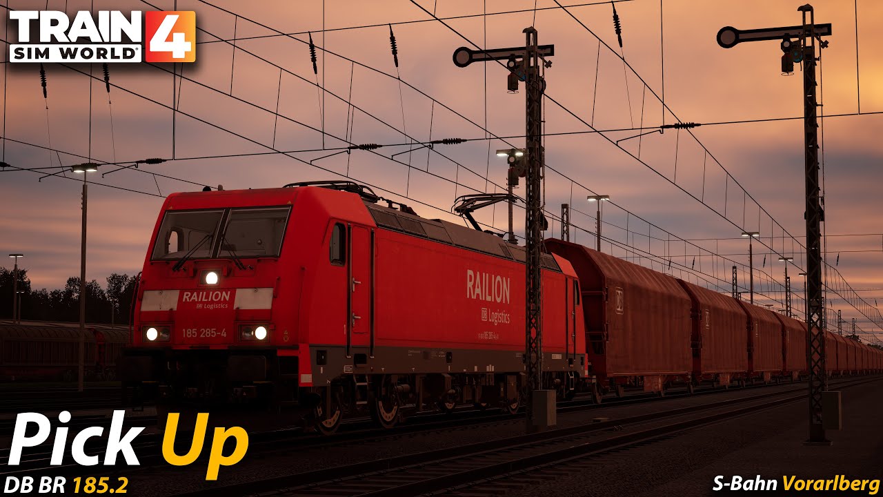 Pick Up : S-Bahn Vorarlberg ; Train Sim World 4 [4K 60FPS]