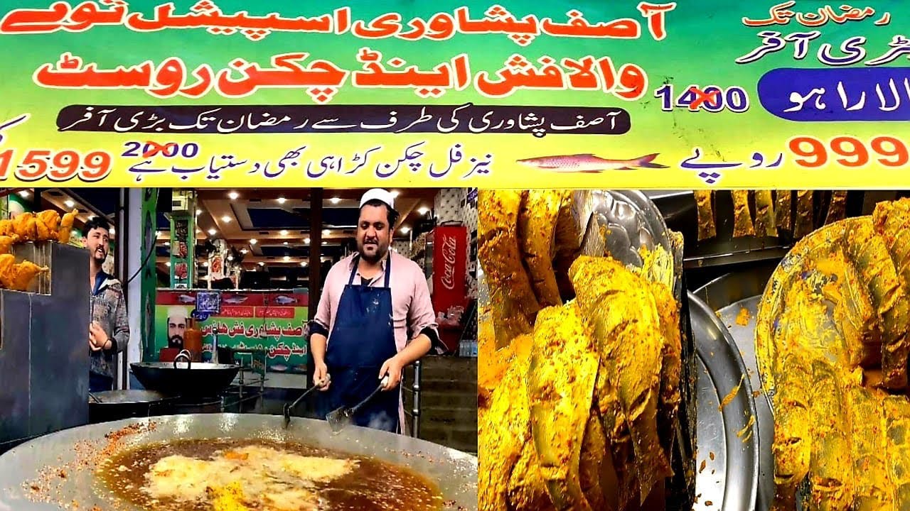 Fish fry/Asif fish fry Simly deam rod Bhara Kahu/Islamabad/street food/fish fry recipe/chapal kabab