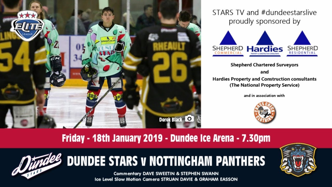 18/01/2019 - Dundee Stars v Nottingham Panthers