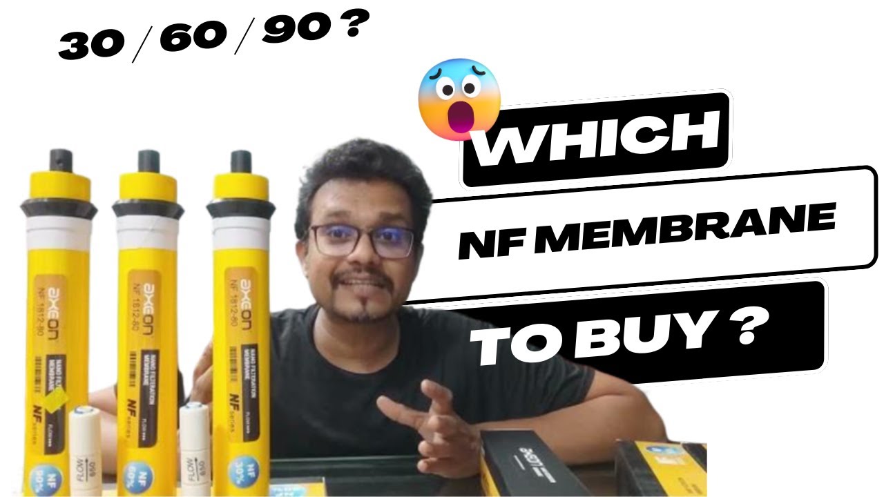Which NF membrane to buy? for 500 tds water. | Axeon Nano Filter membranes  live testing