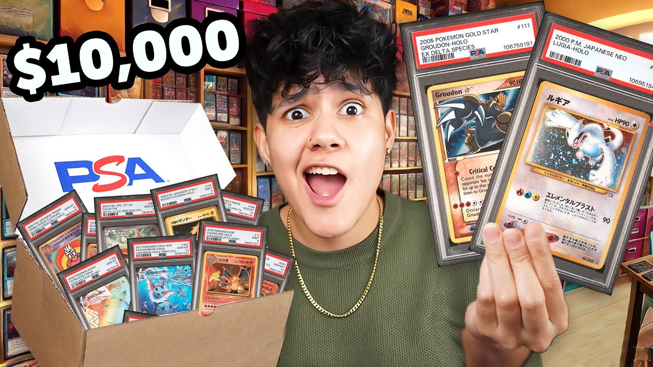 I FOUND $10,000 in POKÉMON CARDS 🤯 (Grading Them All!)