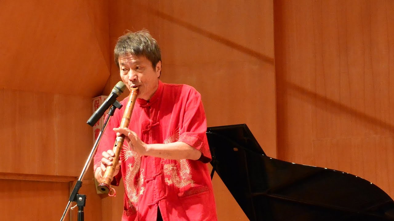 林樹成演奏秋風夜雨，樂器：中音薩克斯風、鋸琴、尺八