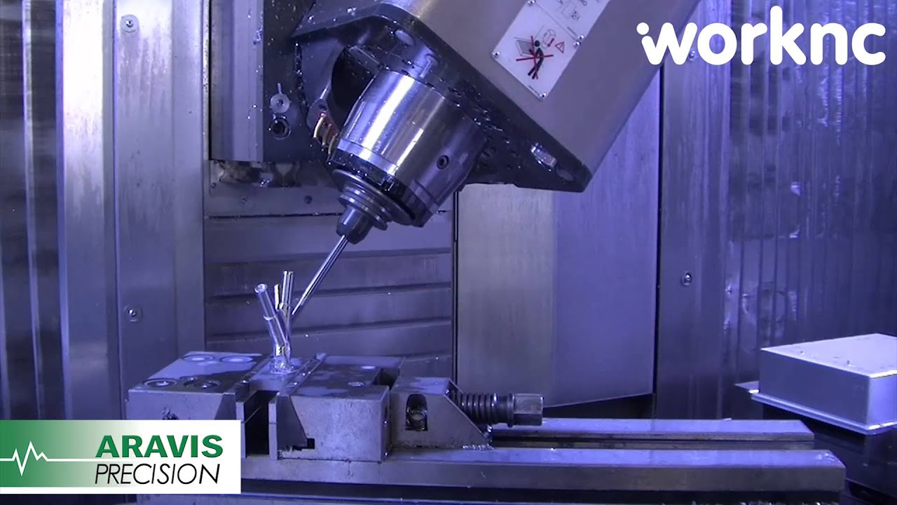 Automotive part 5 axis machining | WorkNC CAD-CAM