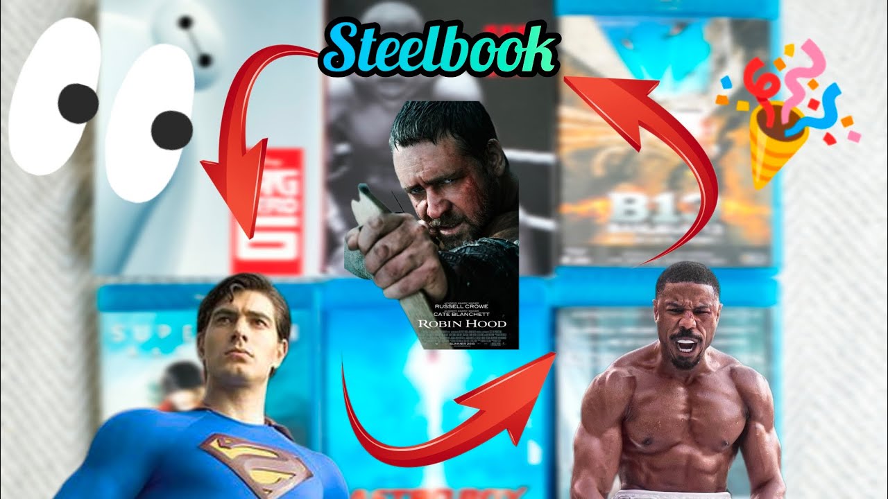 PREMIÈRE VIDÉO ACHATS DE L'ANNÉE !! 🎉🎉  amaray/steelbook et premium tout y est 😎