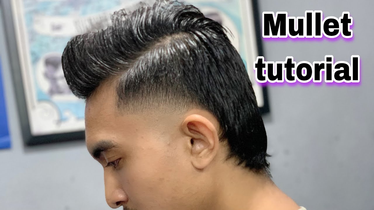 Mullet tutorial / Cara MUDAH / gampang POTONG RAMBUT mullet untuk pemula ✂️🙏💈