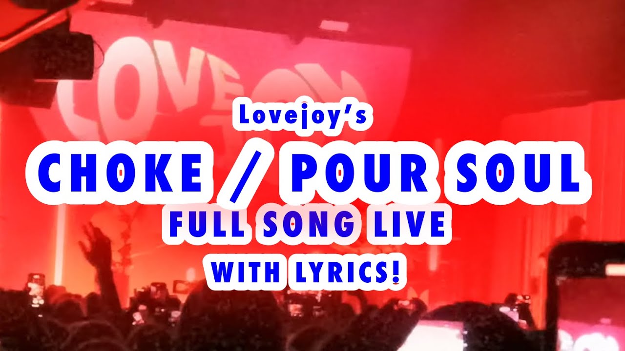 WARSAW - (CHOKE / POUR SOUL) - FULL SONG with LYRICS live (Unreleased Lovejoy