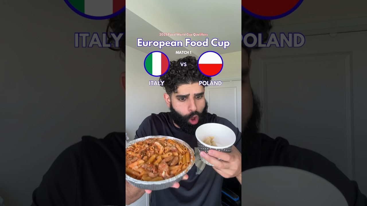 ITALY VS POLAND - European Food Cup