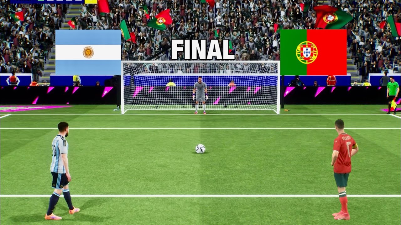 PORTUGAL VS ARGENTINA PENALTY SHOOTOUT | MESSI VS RONALDO | HIGHLIGHTS