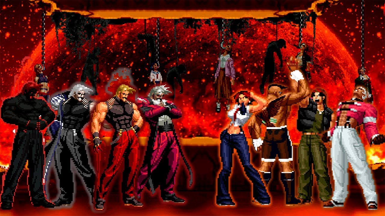 Kof Mugen Rugal Team VS Super Punch Team!