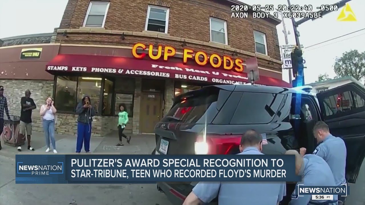 Minneapolis Tribune and woman who recorded George Floyd's death awarded Pulitzers