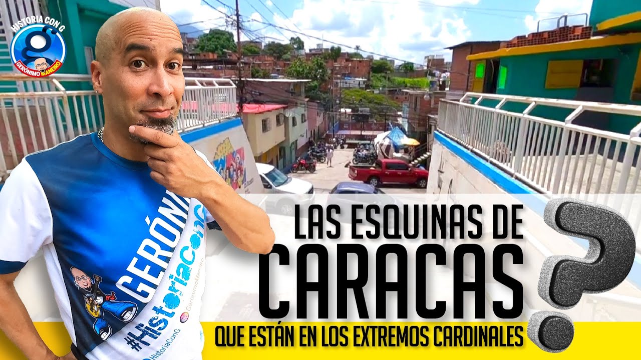 ¿Sabes cuáles son las ESQUINAS DE CARACAS 🇻🇪 que están más al NORTE, SUR, ESTE Y OESTE? 🤯