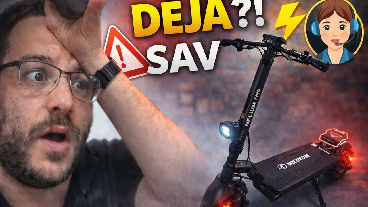 Helium Pro : trottinette incroyable… mais problème dès le début ? 🙄⚠️