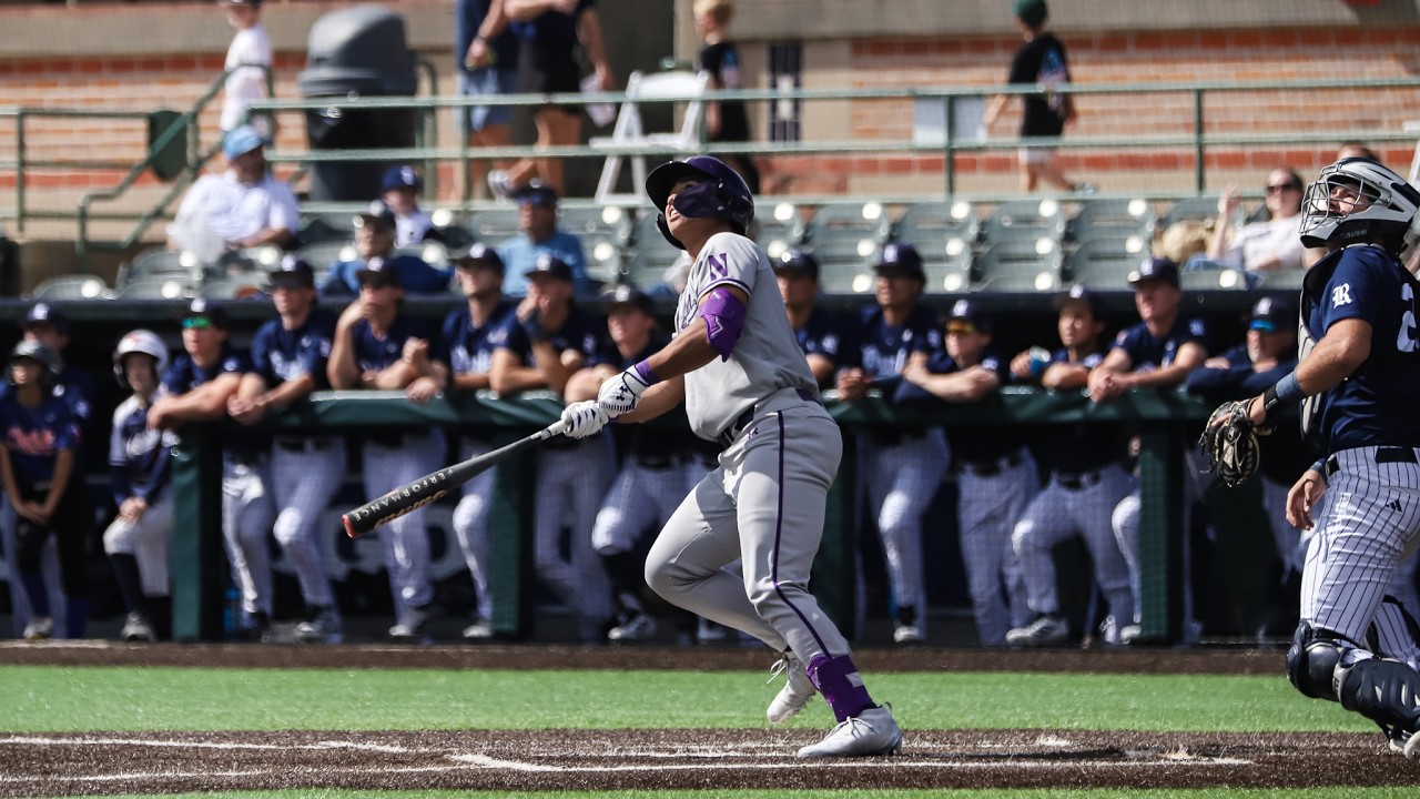 Baseball - Northwestern Run Rules Rice, 17-6 (2/15/26)