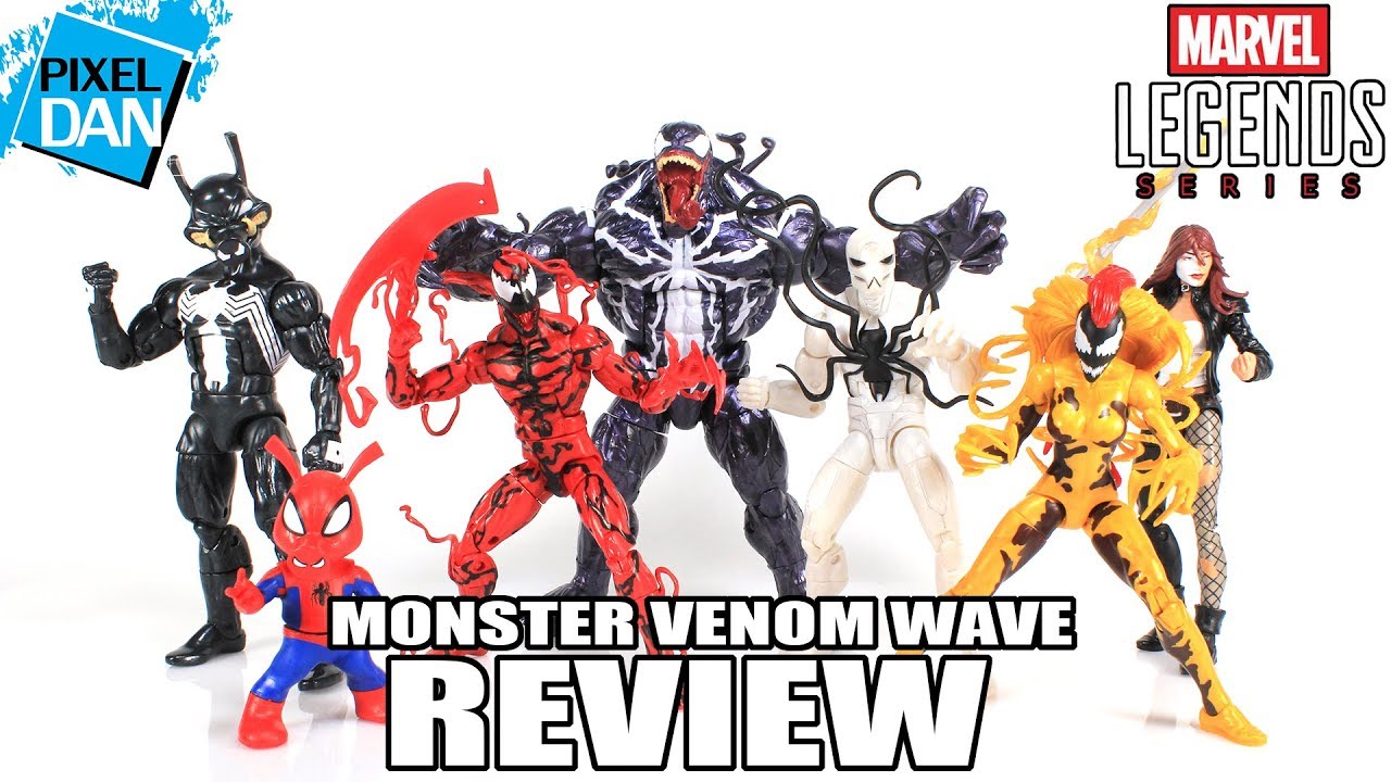 Marvel Legends Monster Venom BAF Full Wave Review