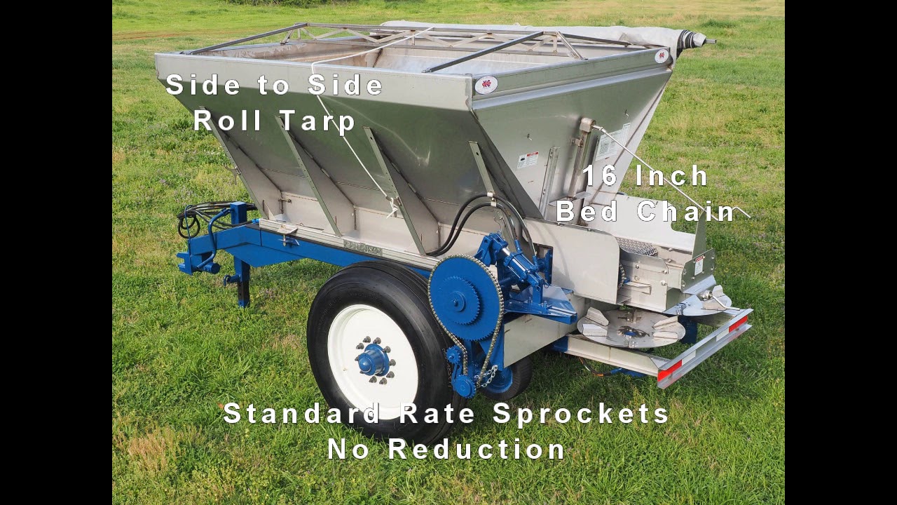Features of  Row Crop Fertilizer Lime Pull Type Spreaders