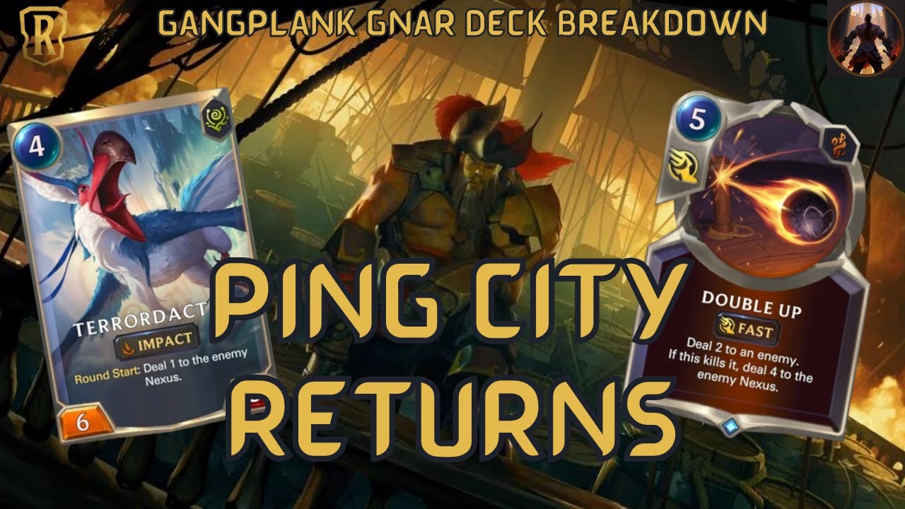 Climbing In Masters With Classic Gangplank Gnar Ping City! | Legends of Runeterra